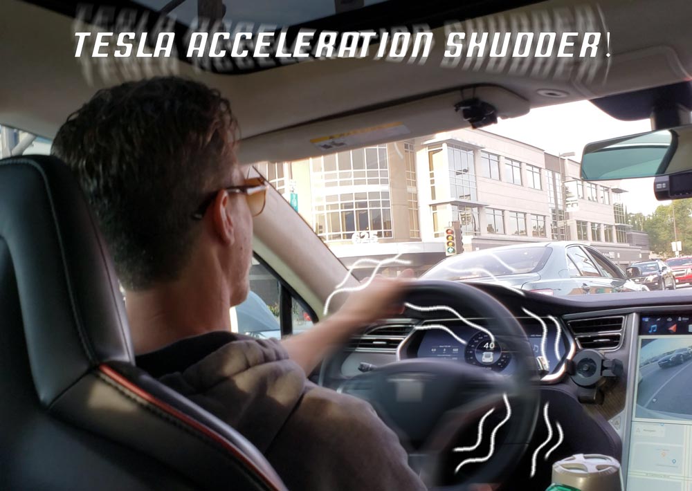 Tesla Acceleration Shudder/Vibration | Inner Tire Wear - Model S 