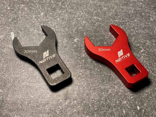 N2itive's new 30mm crow's foot spanner wrench.